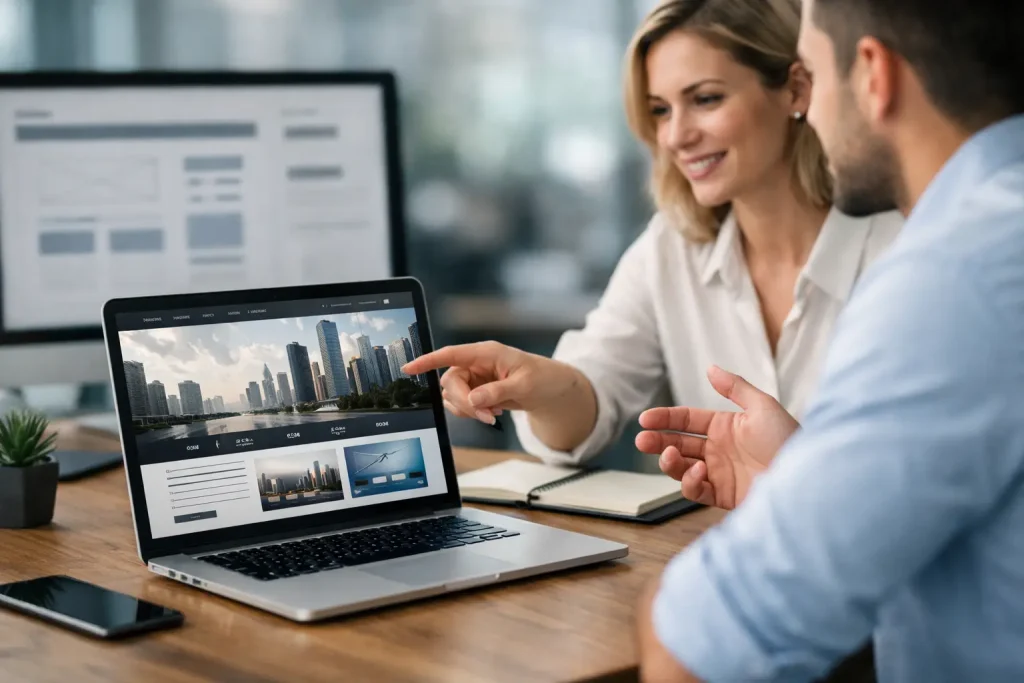 Criação de sites para empresas com foco real