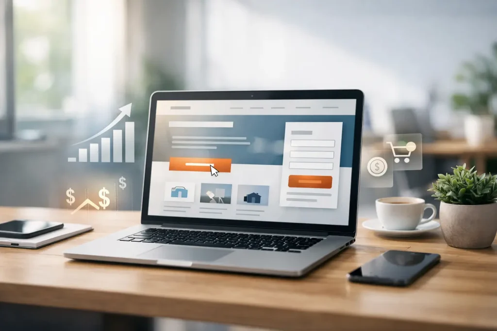 Landing pages de conversão que vendem mais