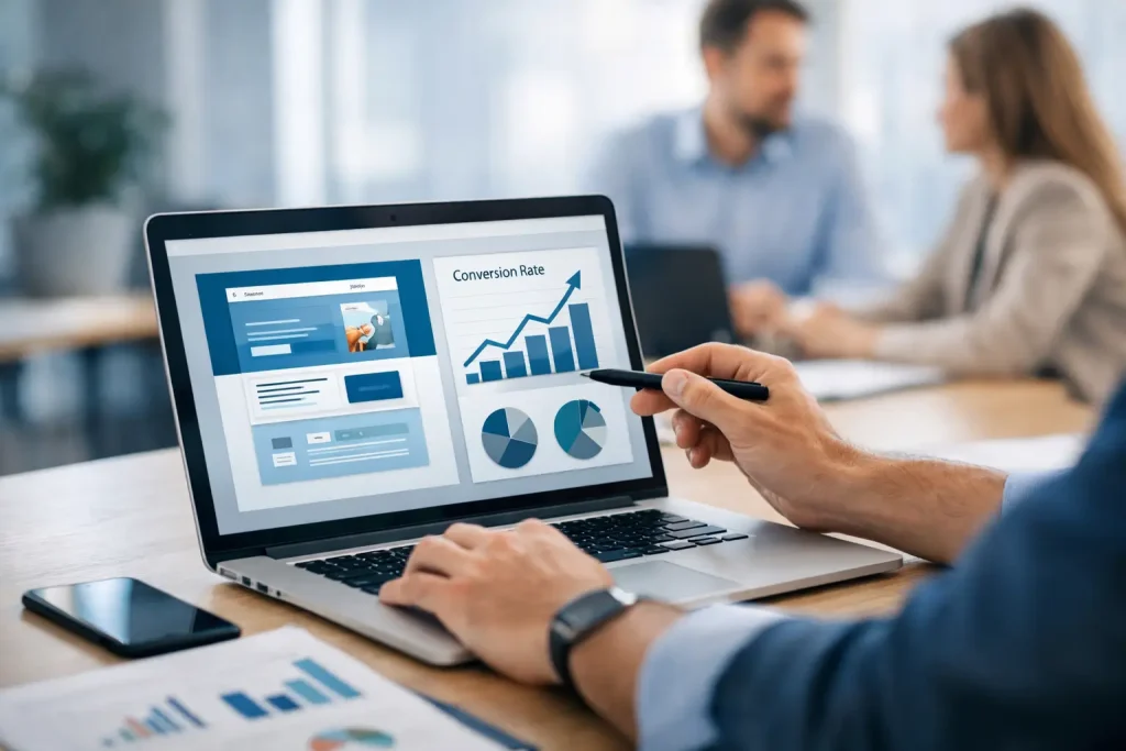 Landing pages que convertem mesmo